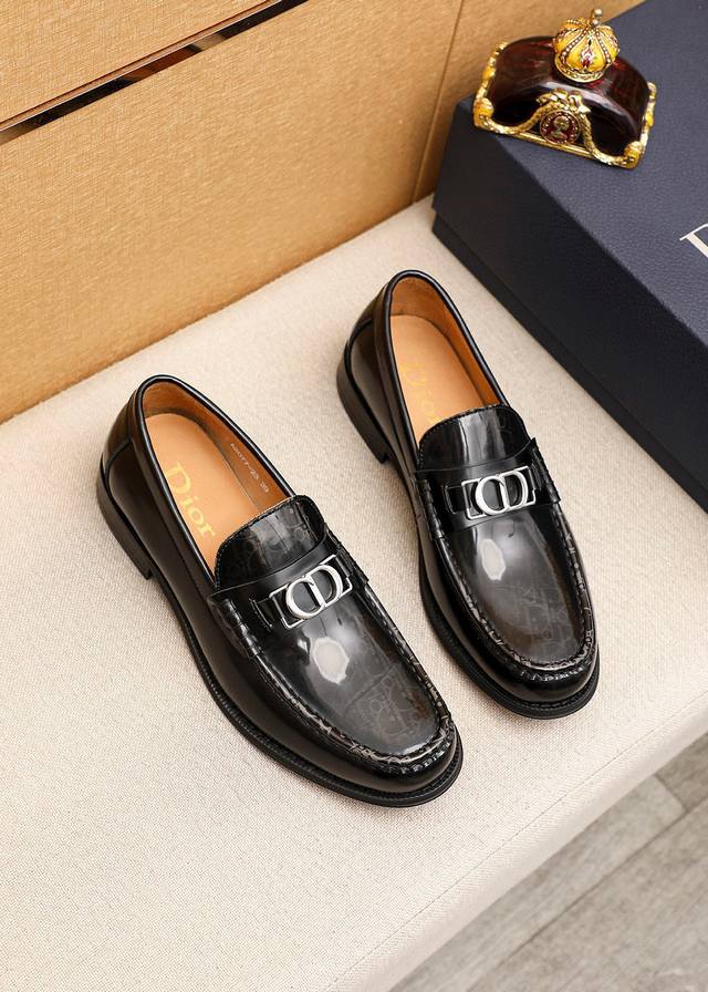 Product Trademark: Dior Casual Leather Shoes True to Size: 39-44, 38, 45, 46 (M