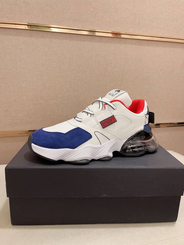 Factory direct price Versace* Top-tier men's shoes, same style as those sold in