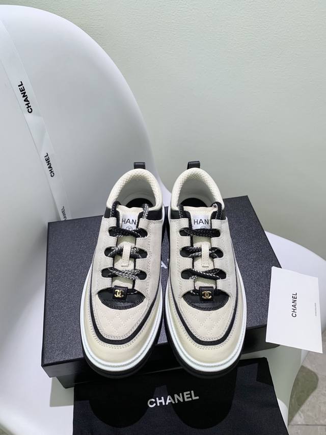 Retailer Level Chanel 25B Panda Shoes are amazing The black and white color bloc