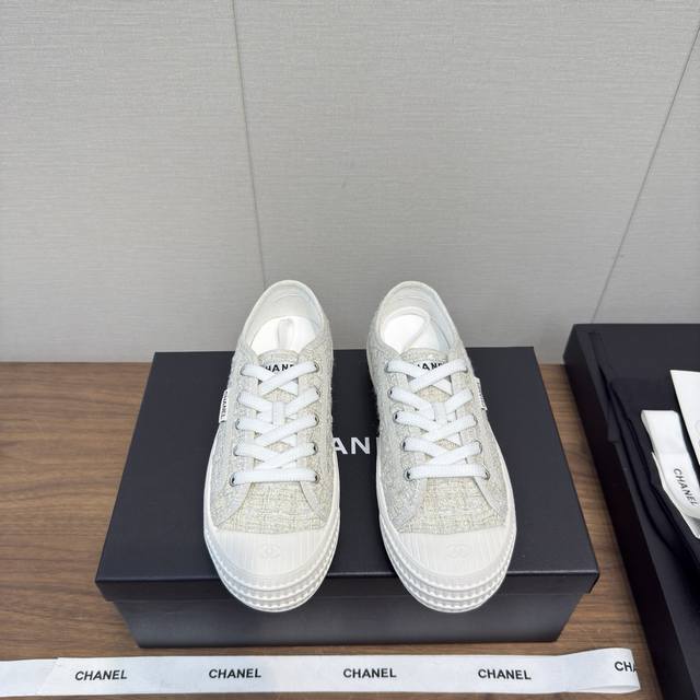 Chanel 25N Casual Shoes, Big Toe Biscuit Shoes Classic style, high-quality versi