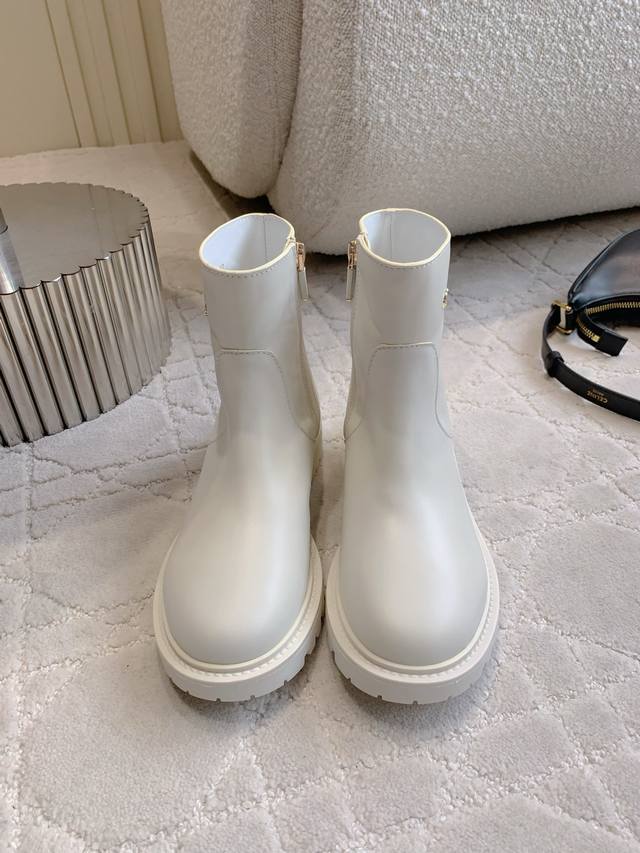 Factory Price p Dio* New Thick-Soled Ankle Boots with Side Zipper Design for Ea