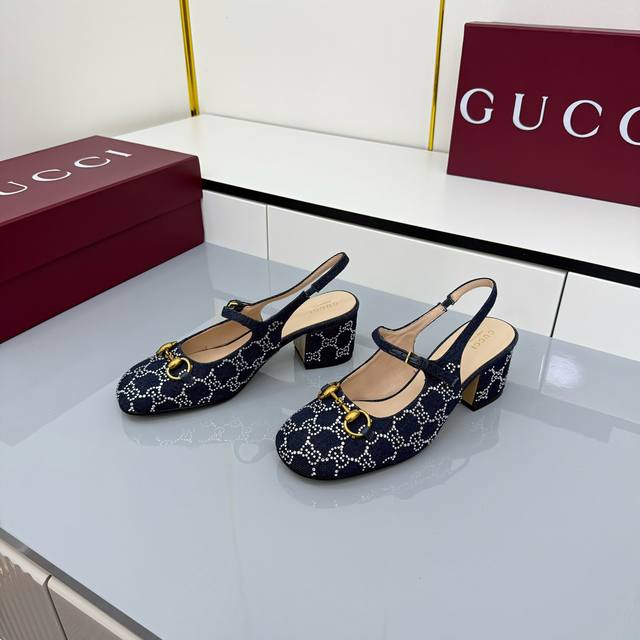 Factory Price pp 2025 Early Autumn New Gucci High-End Boutique Single Shoes V G