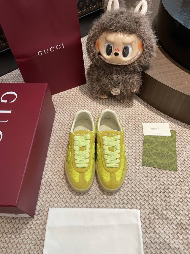 Gucci Double G Sneakers. The entire shoe is sourced from the original and develo