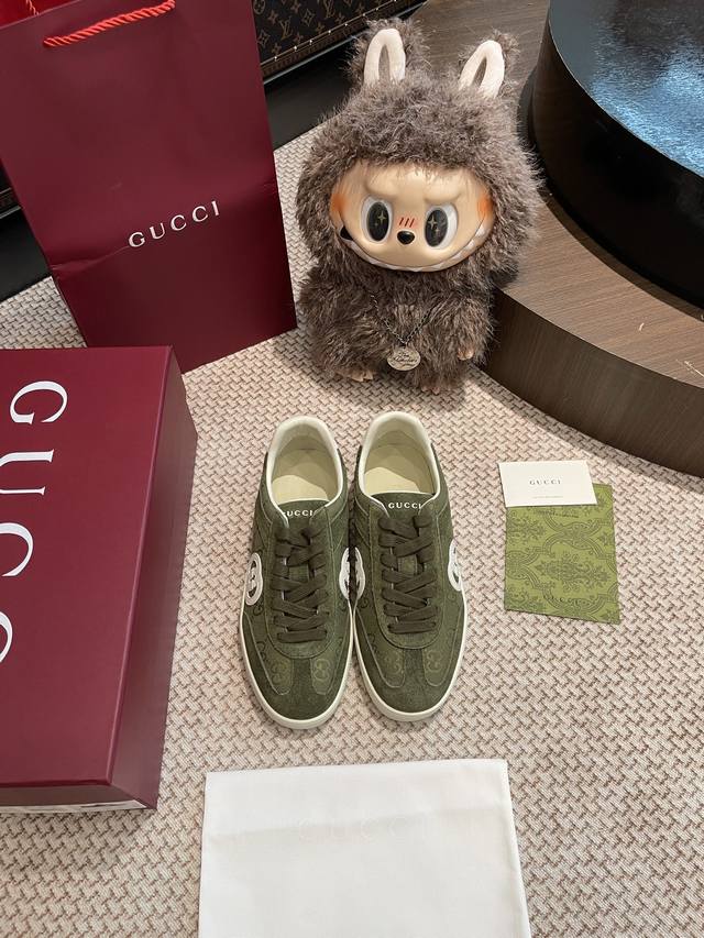 Gucci Double G Sneakers. The entire shoe is sourced from the original and develo