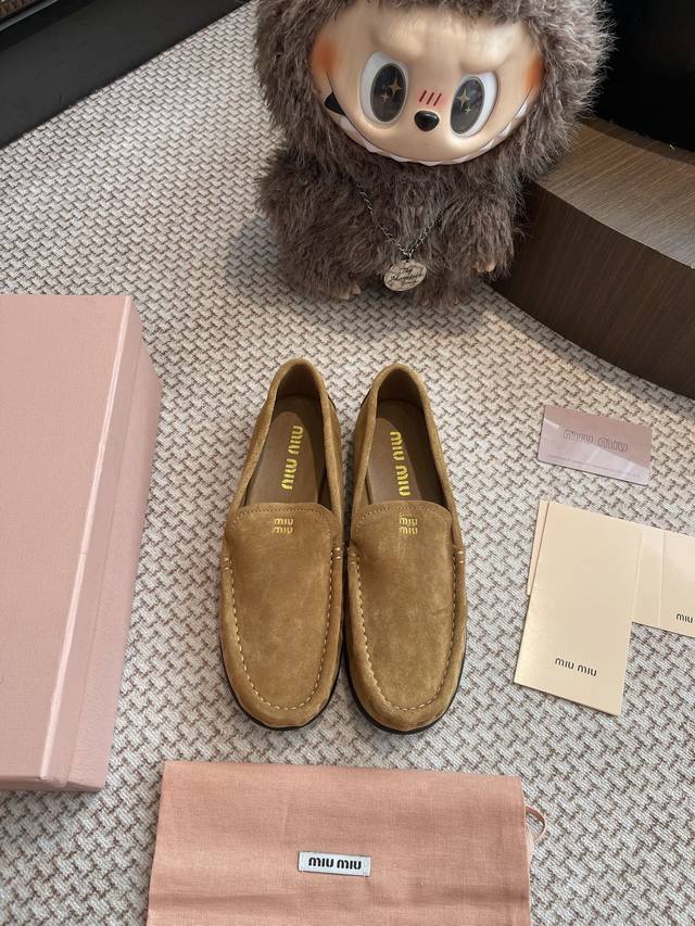 Miumiu Loafers. The entire shoe is sourced from the original manufacturer and de