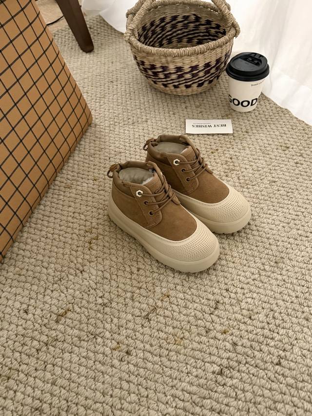 Kids' High-Top Tasman Simple, Classic, Comfortable and Casual Super Waterproof