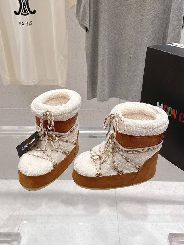 Moonboot, Warm Boots Aerospace Boots, Ski Boots, Snow Boots, Full of Cutting-Edg