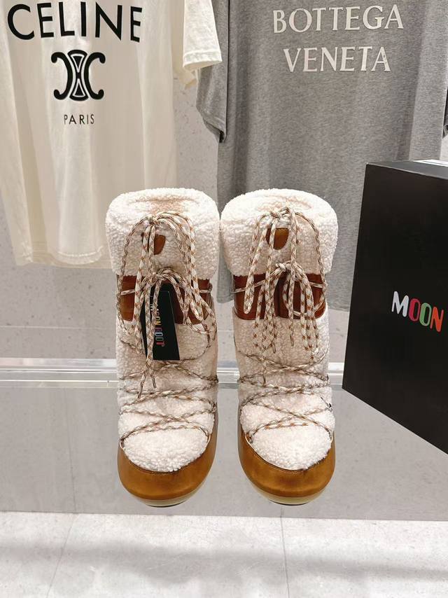 Moonboot, Warm Boots Aerospace Boots, Ski Boots, Snow Boots, Full of Cutting-Edg