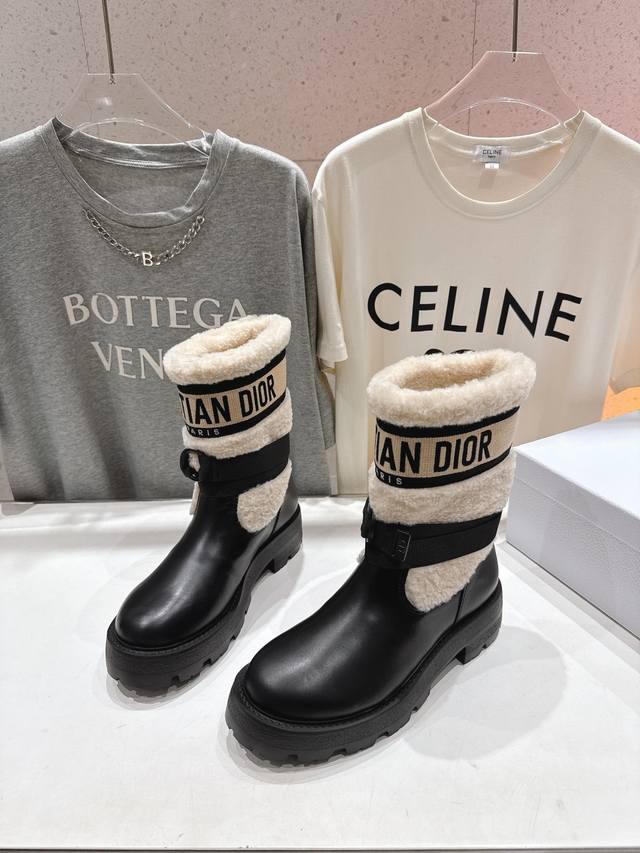 High-quality factory-made Dior F019 2025 Spring/Summer runway workwear mid-calf