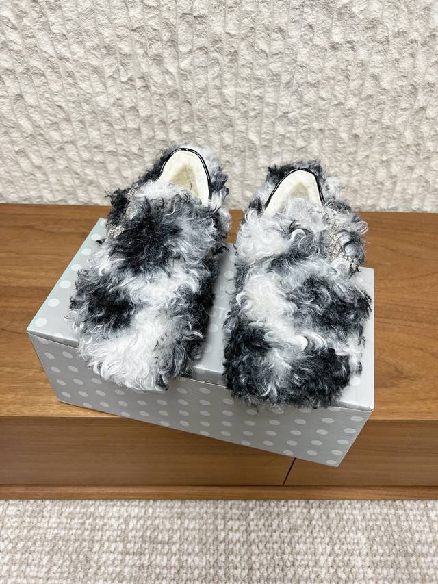 G751 Birkenstock 25Ss Autumn/Winter Wool Trendy Fashion Casual Shoes with Rhines