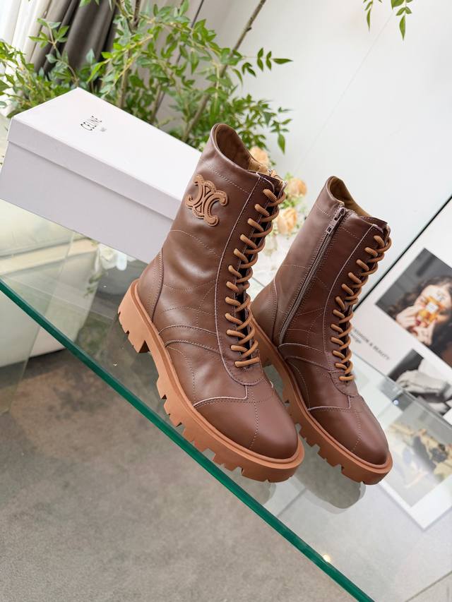 Cel*Ne 2025 Recommended Product: Merard Foam Martin Boots! Thick-soled ankle boo