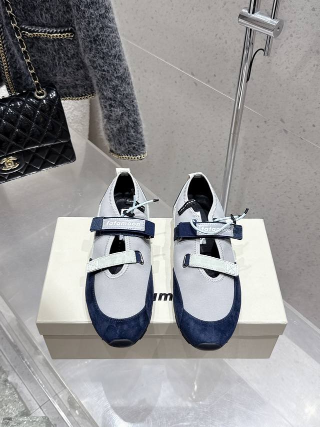 Retailer Grade Fafamoon 2025Ss Spring/Summer New Arrival Mary Jane Velcro Sneake