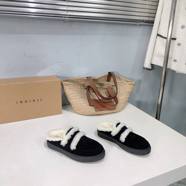 High-quality factory-made slippers! Niche trendy brand Inuikii 25Ss Autumn/Wint