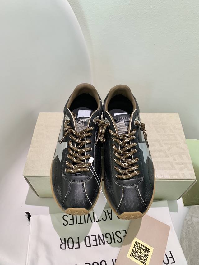 Ggdb Golden Goos* 25Ss Marathon Series Walking Shoes Marathon Speed - 70s Americ