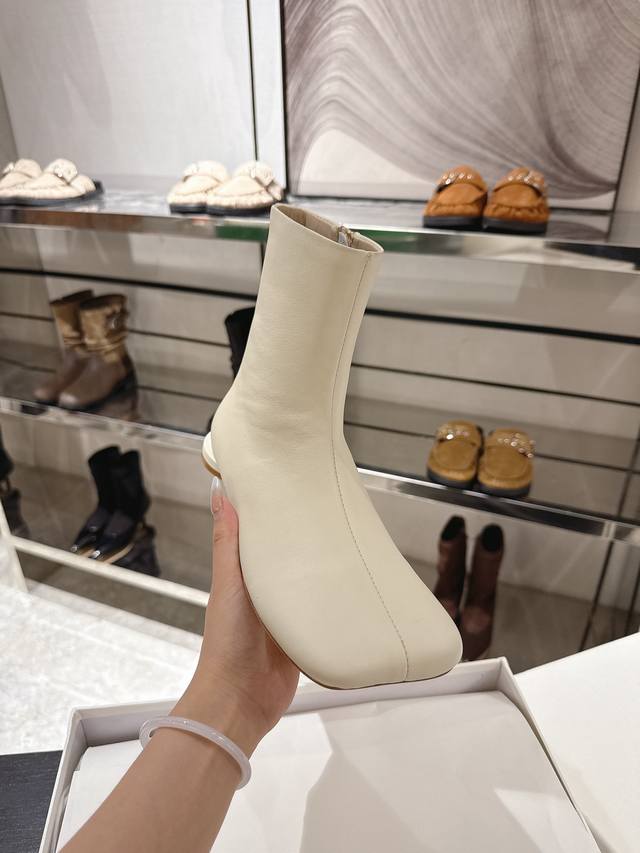 The Row 2025Aw New Arrival Personalized Last, Genuine Leather Outer Material, Sh