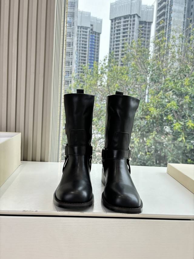 G213#25 Autumn/Winter New Retro Western Cowboy Boots Feel the collision of autum