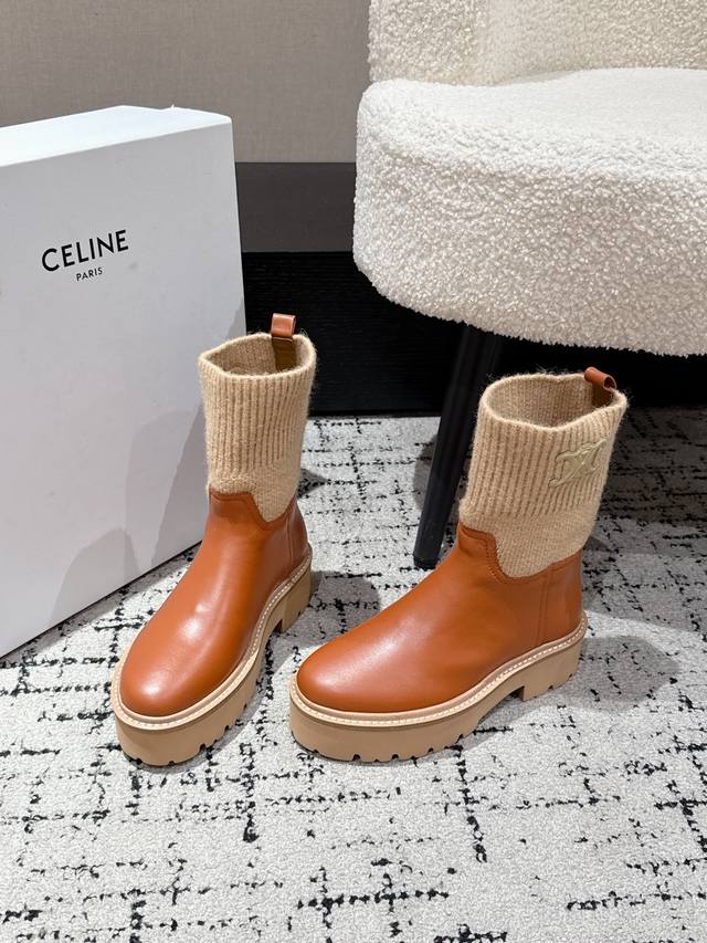 Celine Fall/Winter 2025 Unlverslte Rider Boots These boots are very fashionable,