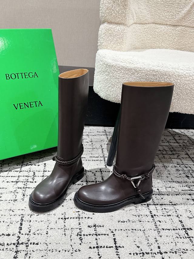 Top-tier version Bottega Veneta Bv 25 Autumn/Winter New James Series Long Boots