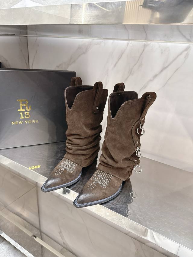 R13 2025 Autumn/Winter New Arrival: Slouch Boots! Beautiful boots are here! From