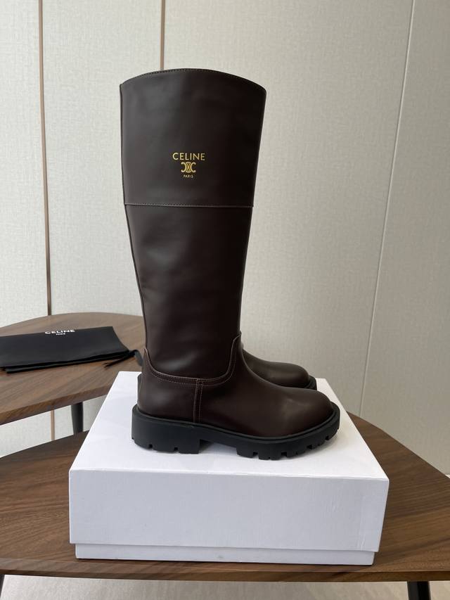 Ankle Boots & High Boots Celine 2025Ss New Retro Thick-Soled Ankle Boots, Marti