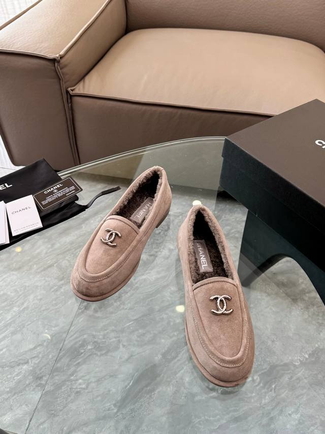 Genuine Leather Outsole Chanel 25Ss Chanel Mary Jane Loafers Early Autumn Colle