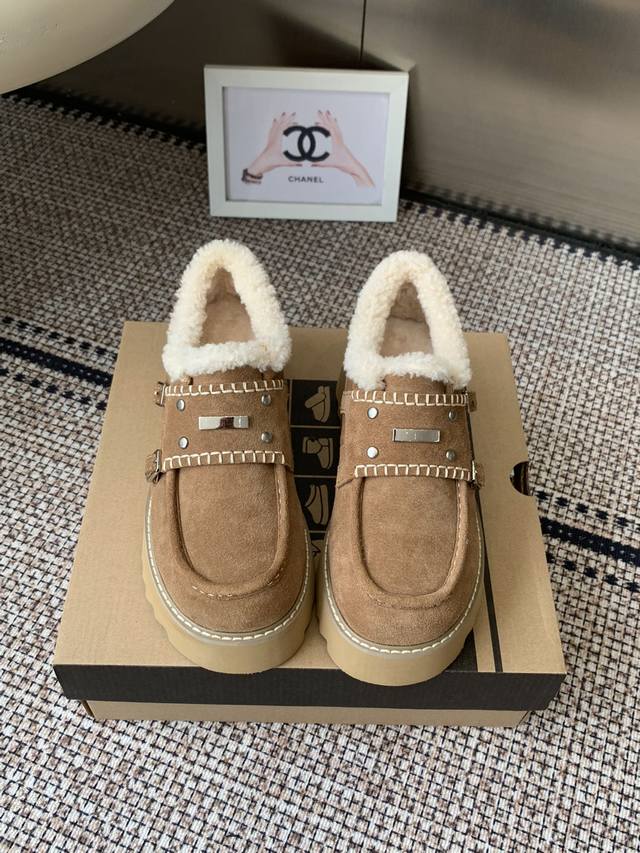 Ugg 25Ss Autumn/Winter Tian Xiwei and Sugarsu New Platform Thick-Soled Casual Sh