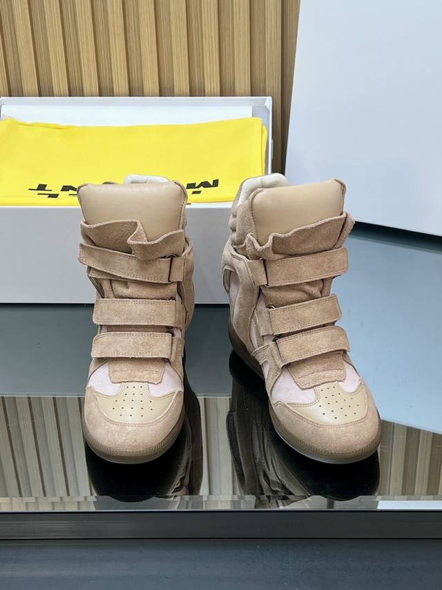 Top-tier version Isabel Marant classic high-top sneakers Hot recommendation from