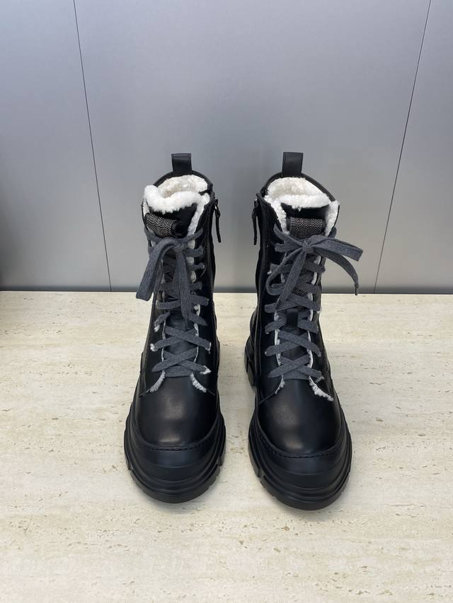 Factory Price Brunello Cucineli 2025 Autumn/Winter New Style Lambswool Warm Snow