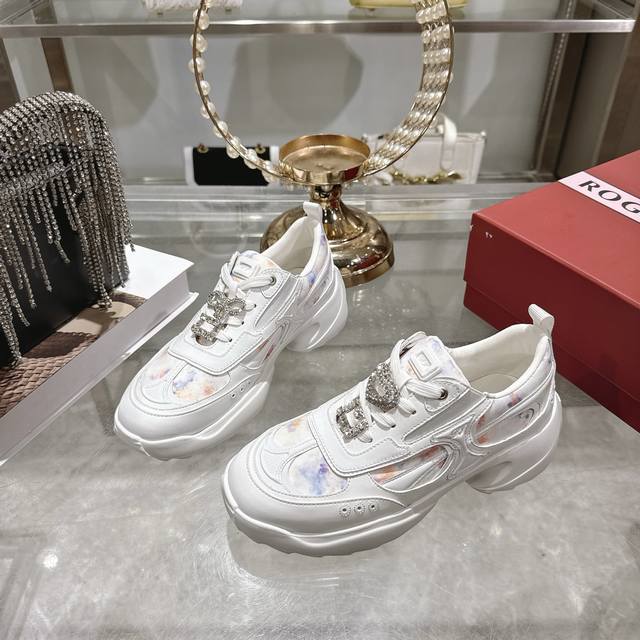 New Roger Vivier 2025 Viv'Motor series sneakers