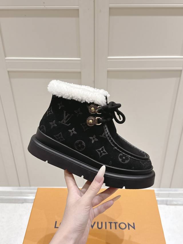 LV Snow Boots: Winter's Gentle Luxury Finally, this runway celebrity-endorsed st
