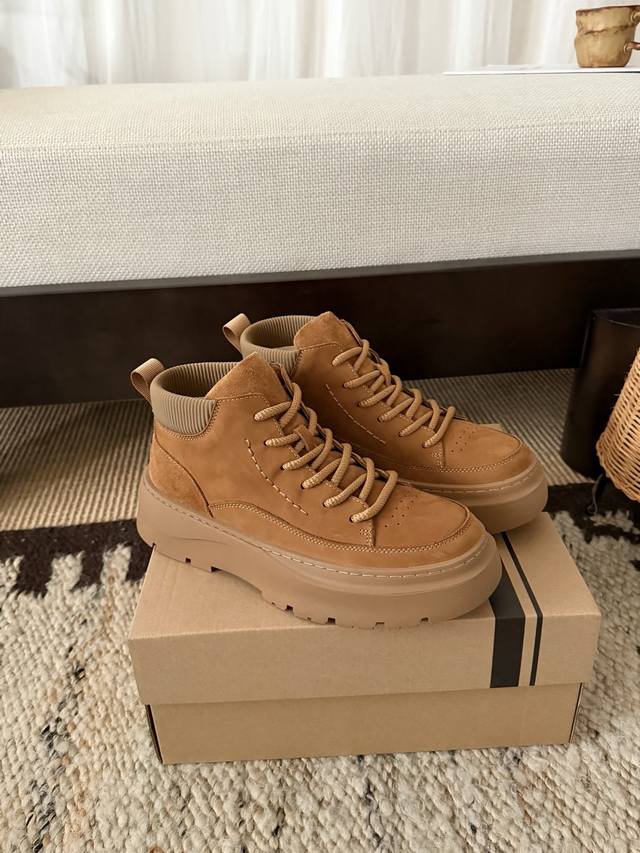 Retro Workwear Men's Shoes Stylish, Casual, Versatile, and Youthful Series Top-