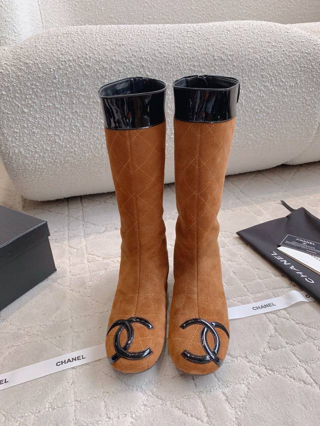 Factory Price p Chane* New Cambon Series Long Boots - Absolutely Stunning on Fo