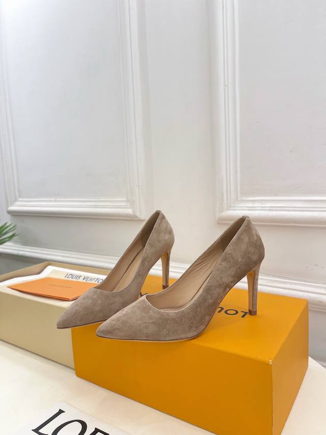 Lv Louis Vuitton 25 2025 Spring/Summer New Top-Tier Version Latest Gala Pointed-