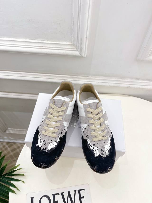 Maison Margiela 2025Ss Autumn/Winter New Graffiti Couple Training Shoes Casual S