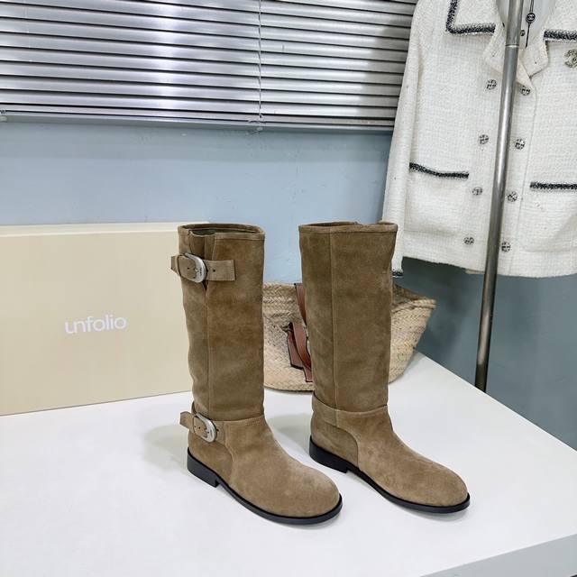 High-quality factory! Niche trendy brand Unfolio 25Ss Autumn/Winter New Retro B