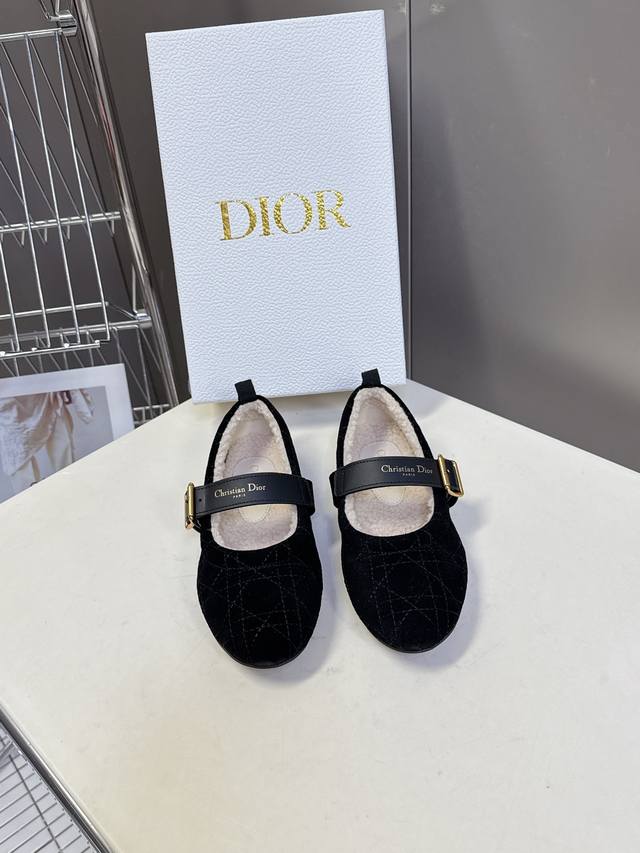 Dior Fall/Winter Newest Mary Jane Ballet Flats Many celebrities and influencers