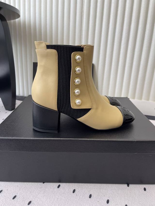Chanel New Fall/Winter Motorcycle Boots. A super classic Chanel motorcycle boot