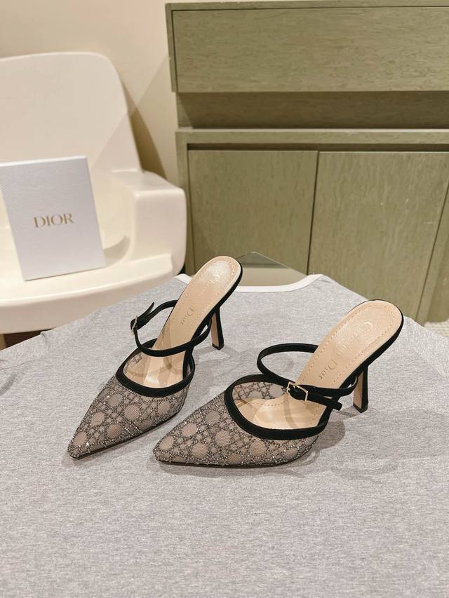 Fairy-like Versatile Rhinestone Kitten Heel Shoes, Early Spring New Arrival Top