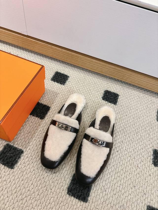 Oran Series Fur Slippers - Top-Tier New Arrival! A must-have every year, these f