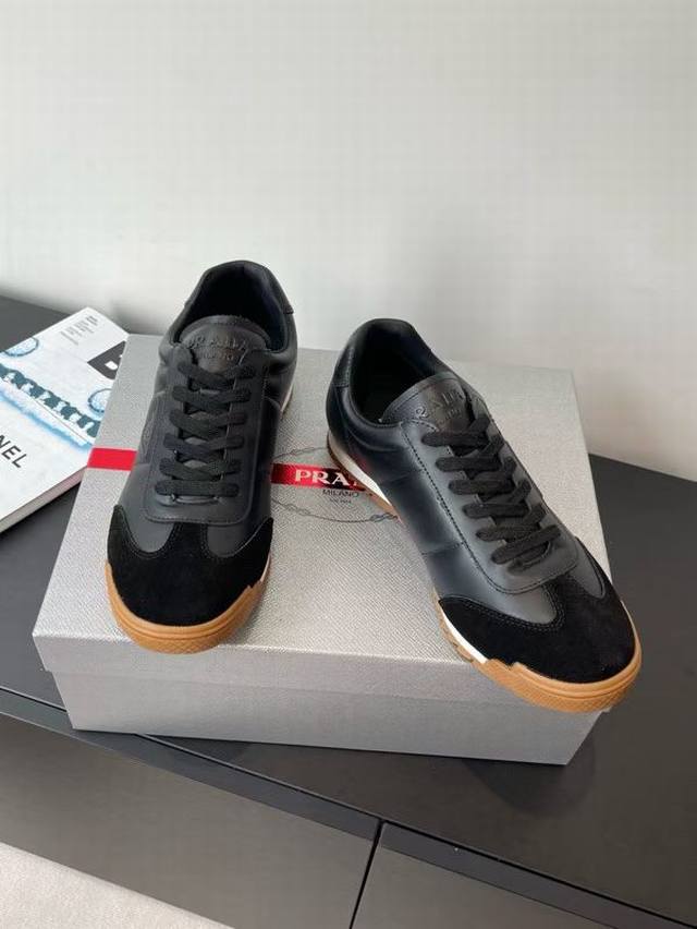 Prada Couple Style 25Ss Autumn/Summer New German Training Shoes Casual Shoes Ex