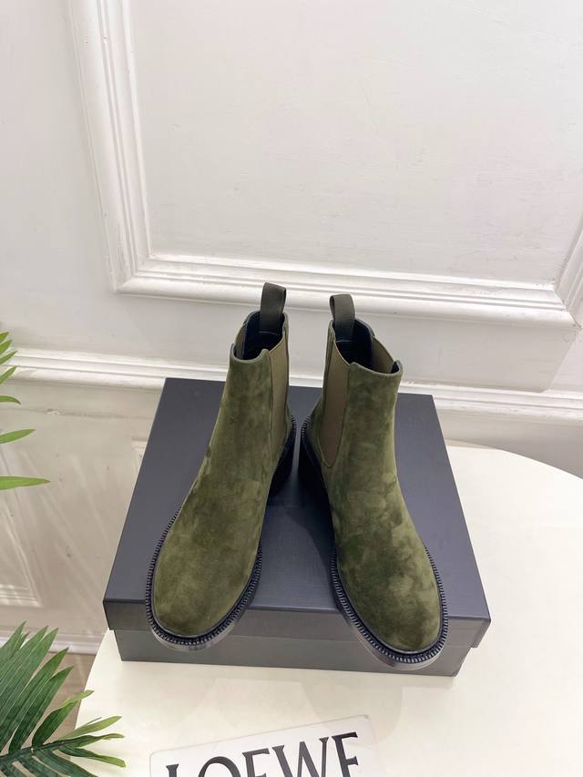 Sain*Laurent 2025 Autumn/Winter New Arrivals YSL British Style Chunky Heel Chels