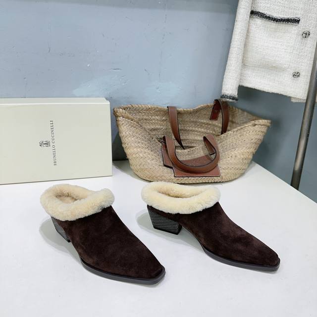 High-quality factory-made fleece lining! Niche trendy brand Brunello Cucinelli