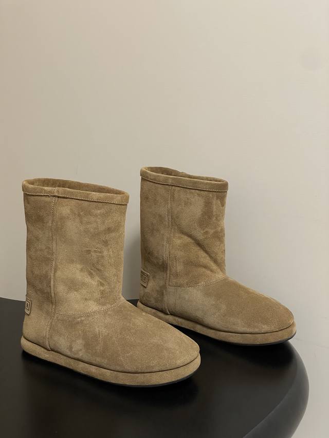 Top Quality 25Ss Autumn/Winter New Balenciaga Snow Boots Straight Wool Slip-on A