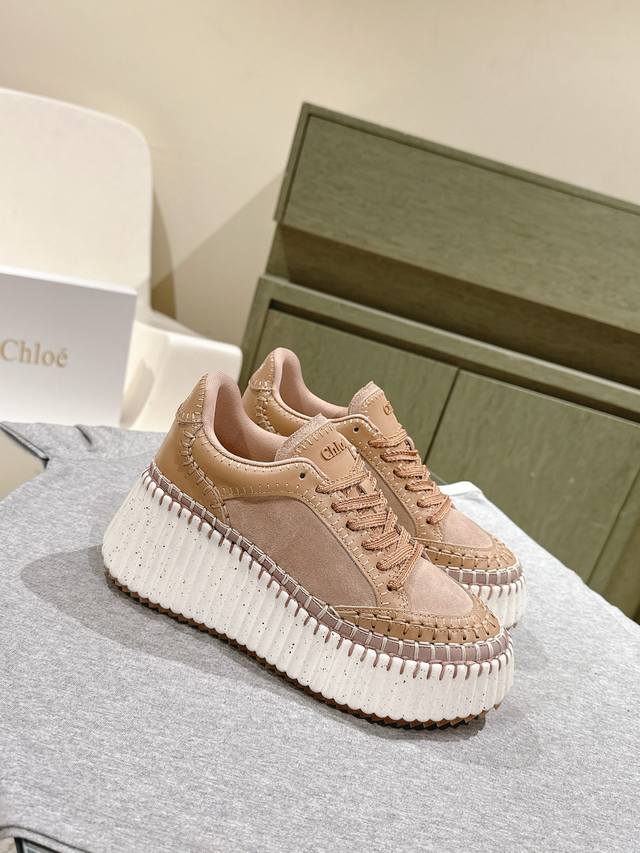 Chloe's new platform biscuit shoes! I just got my hands on a pair of super styli