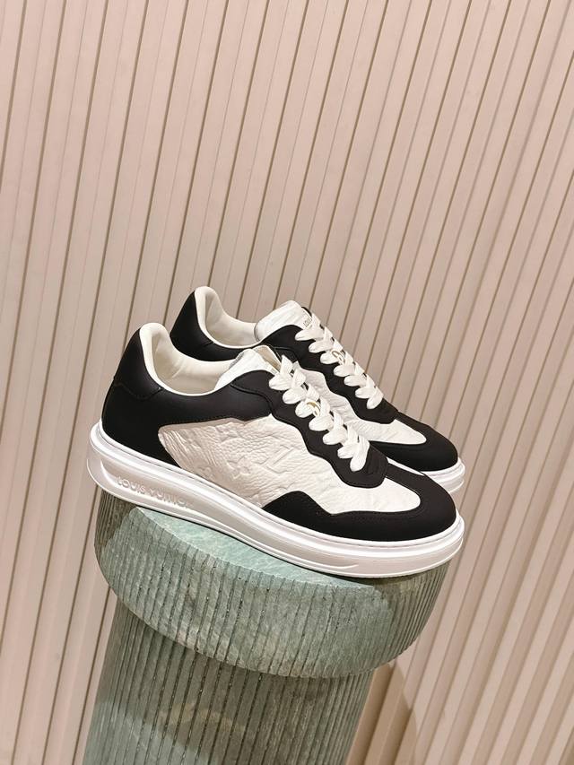 Retailer Grade: Men's Louis Vuitton SS25 Fall/Winter Monogram Casual Thick-Soled