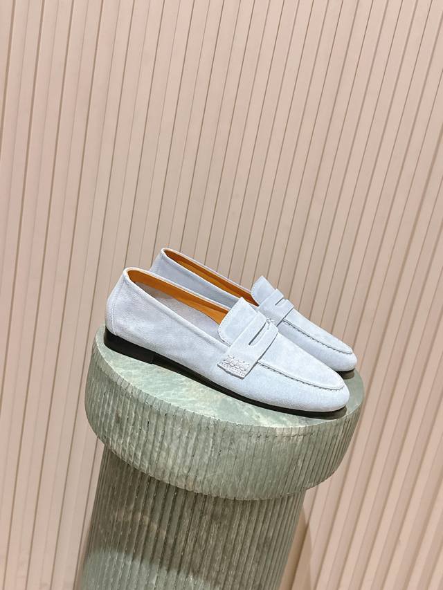 Top Version: Thero *25S Early Autumn New Series Minimalist Square Toe Casual Loa