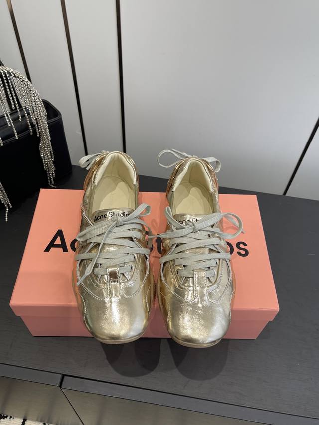 Acne Studios 24Ss Autumn/Winter New Ballet Sneakers Acne Studios combines sneake