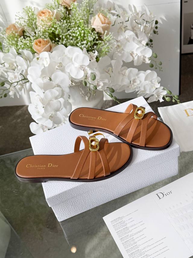 Spring/Summer New Arrival Dior D-Lane Sandals with Openwork Design These D-Lane