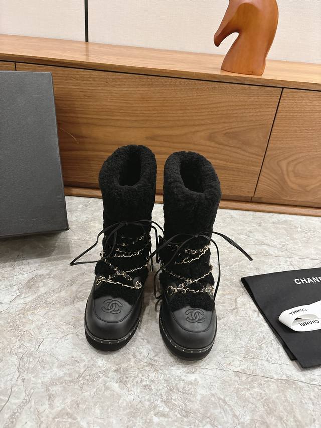 Factory direct Chanel* Chanel Autumn/Winter New Snow Boots, Chelsea Boots, trul
