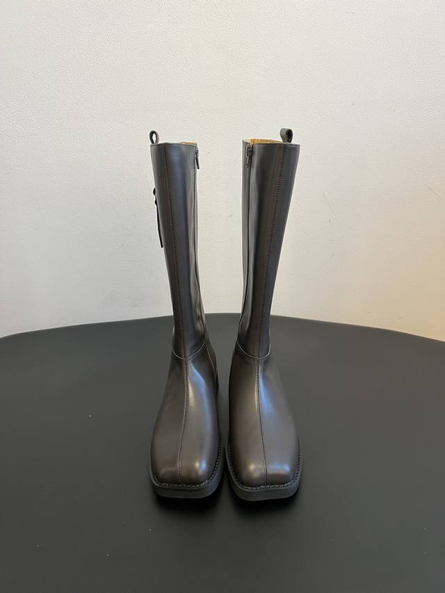 Maison Margiel*25Ss Cool Square Toe Tall Riding Boots Tall boots with a square t